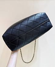 Chanel 25A Suede Color Block Hobo Size 24x36x14cm - 3