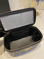 Chanel Vanity With Chain Black Size 17cm - 5
