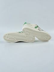  Adidas x Gucci Superstar sneaker in white & green - 5