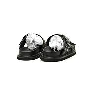 Dior Aqua Sandal Beige & Black Dior Oblique Jacquard - 3