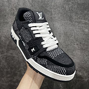 LV Trainer Black Damier 3D Denim - 5