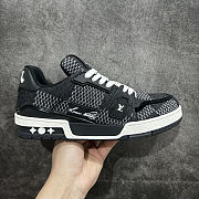 LV Trainer Black Damier 3D Denim - 2