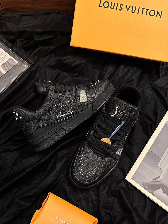 LV Trainer Sneaker 1ADDCE Black - 1