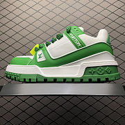 LV Trainer Maxi Sneaker 'White Green'  1AB8SC/1AB8SI - 1