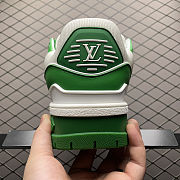 LV Trainer Maxi Sneaker 'White Green'  1AB8SC/1AB8SI - 5