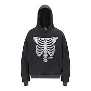 Saint Skeleton Hoodie Black Color - 6