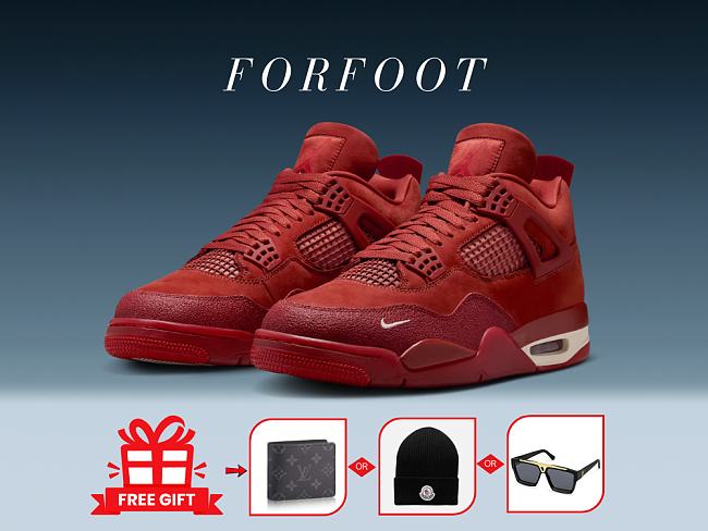 Air Jordan 4 Retro OG SP Nigel Sylvester Brick by Brick - HF4340-800 - 1