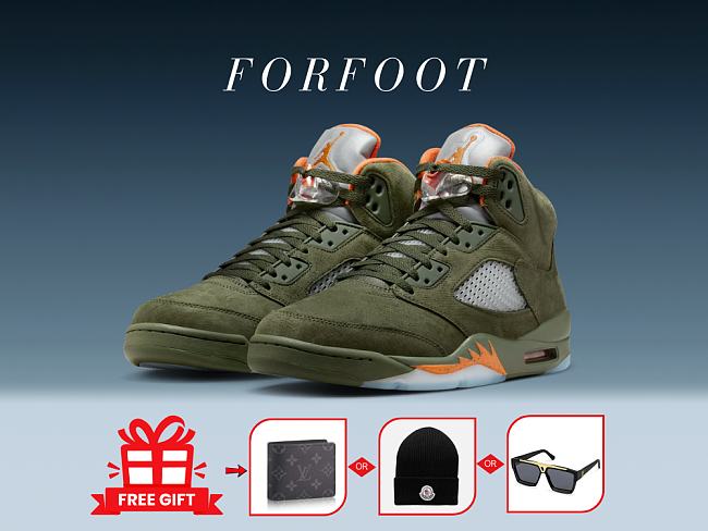 Nike Air Jordan 5 Retro 'Olive' DD0587-308  - 1