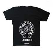  Miami Exclusive Horseshoe Logo Short Sleeve Tee Shirt Black - 2