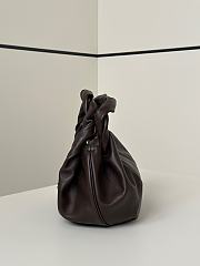 Fendi Spy Mini Dark Brown Leather Bag Size 32x12x18cm - 6