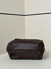 Fendi Spy Mini Dark Brown Leather Bag Size 32x12x18cm - 2