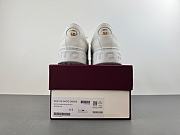GUCCI Men's chunky trainers in white leather - 4