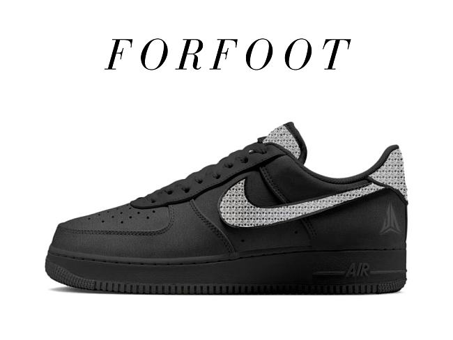 Ja Morant x Nike Air Force 1 Low Swarovski Black (2025) IQ9772-001 - 1
