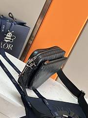Dior Men Saddle Triple Pouch Size 23.3 x 16.5 x 4.3cm - 3