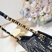 Christian Dior Pre-Owned 2023 Mini Oblique Canvas CD Size 23.5x14.5x6cm - 6