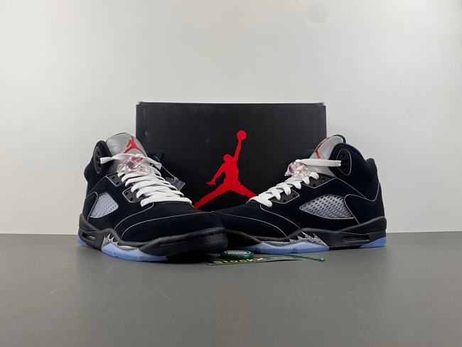 Air Jordan 5 Retro GS “Black Metallic Reimagined” - HF3976-001 - 1