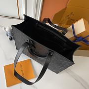 LV Sac Plat 24H Monogram Taurillon Leather LG M24786 Size 41x33x14cm - 6
