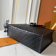 LV Sac Plat 24H Monogram Taurillon Leather LG M24786 Size 41x33x14cm - 5