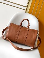 LV Keepall Bandoulière 35 LV Aerogram M25980 Size 34x21x16cm - 4