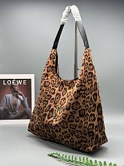 YSL LE 5 À 7 BEA in pony hair leather in Brown Size 35x29x12cm - 6