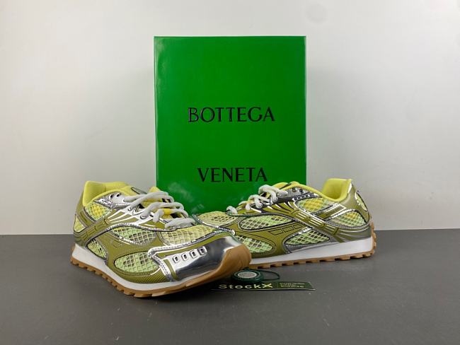 Bottega Veneta Wmns Orbit Sneaker 'Sherbert Silver' 755915 V2X40 7421 - 1