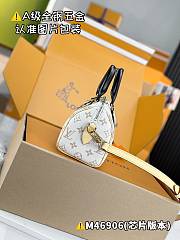LV Speedy Bandoulière 20 White M46906 Size 20x15x12.5cm - 6