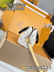 LV Speedy Bandoulière 20 White M46906 Size 20x15x12.5cm - 5