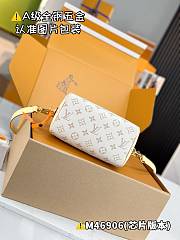 LV Speedy Bandoulière 20 White M46906 Size 20x15x12.5cm - 2