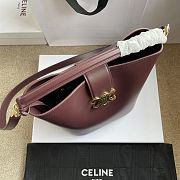 Celine Medium bucket Louise in smooth calfskin Size 28x24x16cm - 6