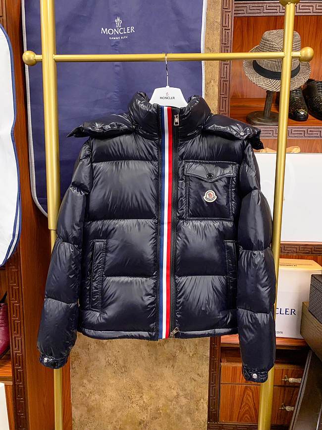 Moncler Montbeliard Moncler Laque Jacket Black Montbeliard - 1