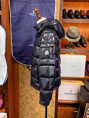 Moncler Maya zip-up Padded Hooded Jacket Black - 5