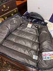 Moncler Maya zip-up Padded Hooded Jacket Black - 6