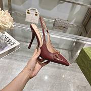 Gucci Rosso Ancora Red Horsebit Pump  - 6