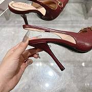 Gucci Rosso Ancora Red Horsebit Pump  - 5