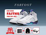 Air Jordan 5 grape HQ7978-100 - 1