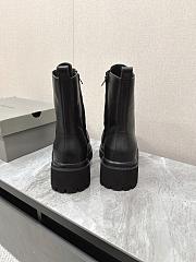 Balenciaga Stomper leather boots in black - 5