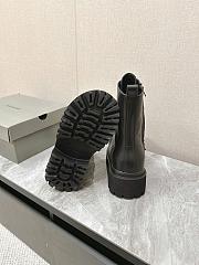 Balenciaga Stomper leather boots in black - 3