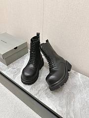 Balenciaga Stomper leather boots in black - 2