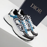 Dior B30 Sneaker Light Blue Mesh Gray Blue - 6