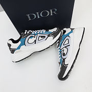 Dior B30 Sneaker Light Blue Mesh Gray Blue - 5
