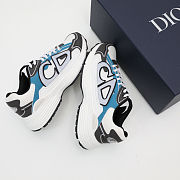 Dior B30 Sneaker Light Blue Mesh Gray Blue - 4