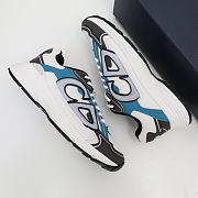 Dior B30 Sneaker Light Blue Mesh Gray Blue - 3