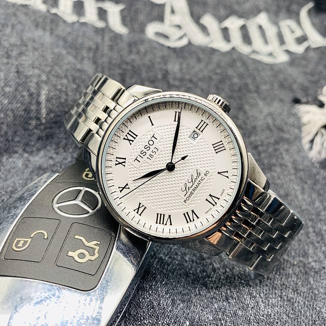 Tissot Le Locle Powermatic 80 automatic watch T006.407.11.033.00 silver - 1
