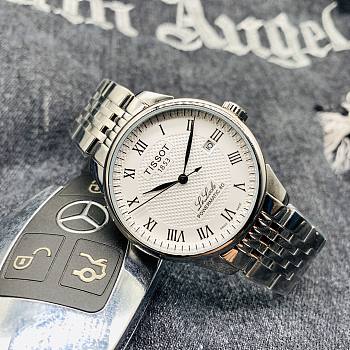 Tissot Le Locle Powermatic 80 automatic watch T006.407.11.033.00 silver