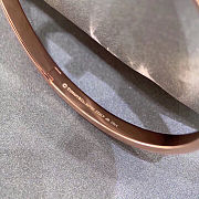 Tiffany T T1 Wide Diamond Hinged Bangle in Rose Gold - 4