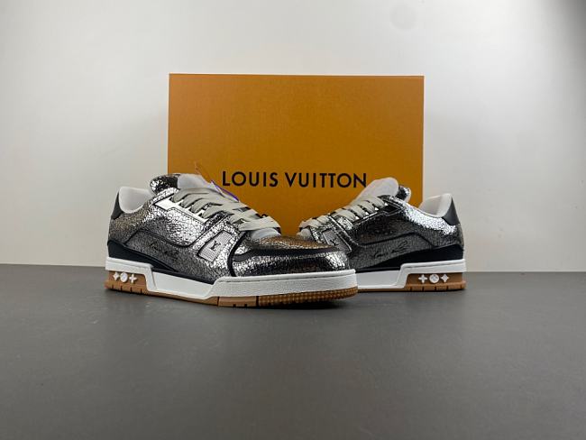 LV Trainer silver black and brown original PKG version - 1