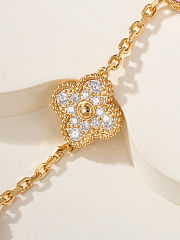 Vca Pink & Gold Bracelet Vintage Alhambra 18K - 6