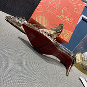 Christian Louboutin Grotika Spikes Blush Stiletto Heel Pumps 6.5cm - 2