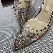 Christian Louboutin Grotika Spikes Blush Stiletto Heel Pumps 6.5cm - 3