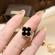 Van Cleef Arpels Vintage alhambra yellow gold ring Black - 5